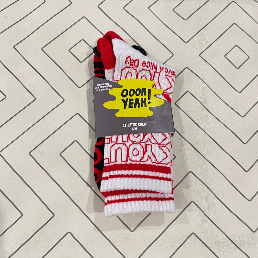 New Oooh! Yeah Thank You Socks